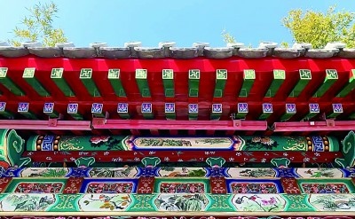 四合院/閨秀「大門不出,二門不邁」,二門就是指垂花門-垂花門