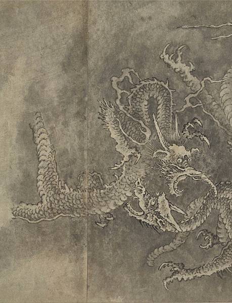 南宋潑墨畫家陳容《十一龍圖》陳容「畫龍第一人」《墨龍圖》 -