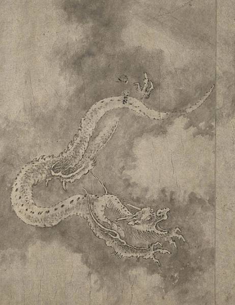 南宋潑墨畫家陳容《十一龍圖》陳容「畫龍第一人」《墨龍圖》 -