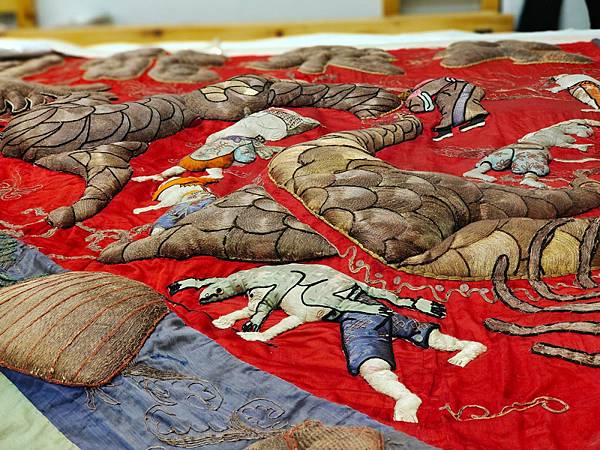 北港大龍旗＋北港飛虎旗＋北港菜刀旗．北港朝天宮進香旗／飛虎旗