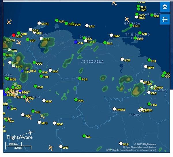 委內瑞拉領空已經全面關閉,美國總統川普打擊委內瑞拉毒品.飛行 委內瑞拉領空已經全面關閉,美國總統川普打擊委內瑞拉毒品.飛行