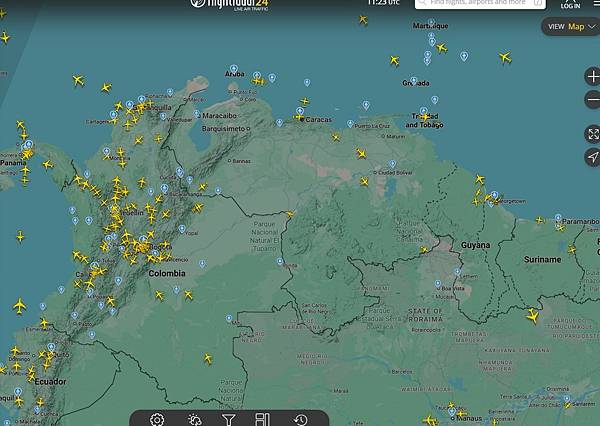 委內瑞拉領空已經全面關閉,美國總統川普打擊委內瑞拉毒品.飛行 委內瑞拉領空已經全面關閉,美國總統川普打擊委內瑞拉毒品.飛行