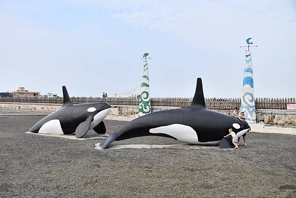 【嘉義景點】東石漁人碼頭～免門票，玩水、玩沙、當網美、吃海鮮