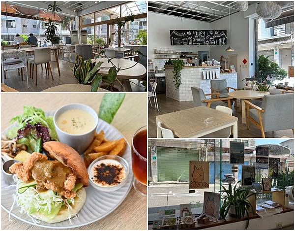 【台南東區】鹿耳晚晚早餐～住宅區小清新早午餐，可以慵懶自在的