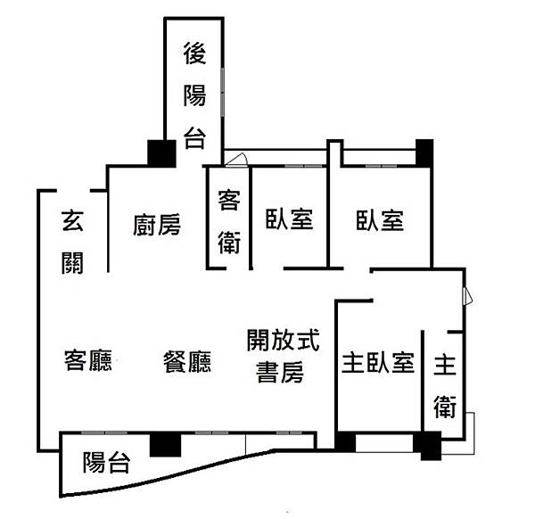 成功興隆學區●印月●朝南4房裝潢視野戶