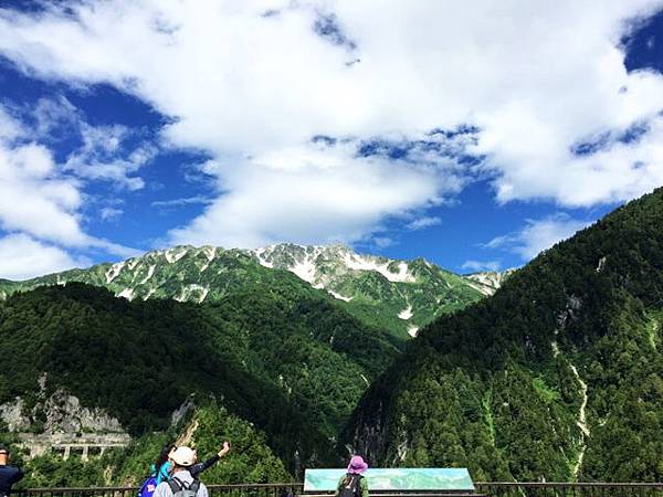 夏天的黑部立山