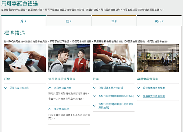 國泰航空 馬可孛羅會及亞洲萬里通 會員計畫介紹