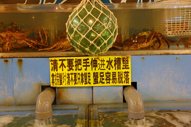 北海道の夏 D4 小樽海鮮市場海鮮港街 碳烤花魚定食 Nicole的生活日記 痞客邦