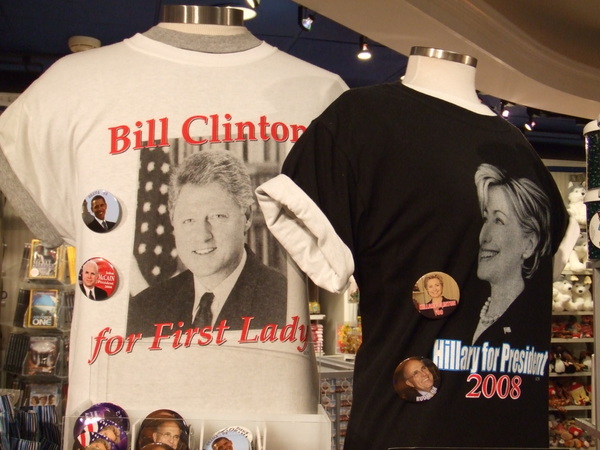 Bill Cliton會變成First Lady 如果Hillary當選