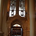 the entrance of study room