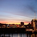 the twilight of Fisherman's wharf