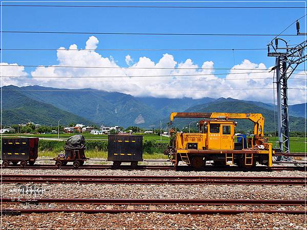 池上火車站.春一枝