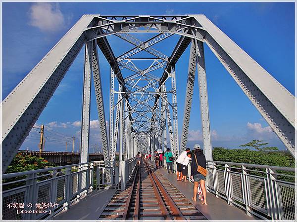 下淡水溪鐵橋 (高屏舊鐵橋).舊鐵橋天空步道