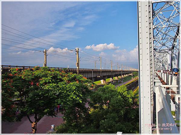 下淡水溪鐵橋 (高屏舊鐵橋).舊鐵橋天空步道