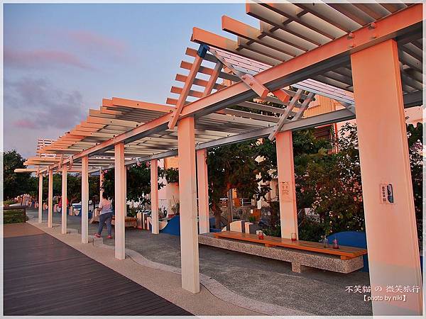 墾丁落日美景秘地_後灣海堤