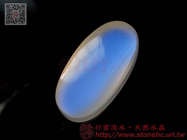 moonstone 泛藍色月光石蛋面裸石 18101300-015
