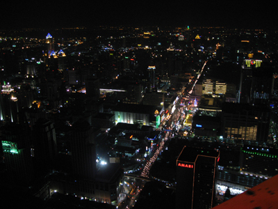 061-能見度超好的曼谷夜景