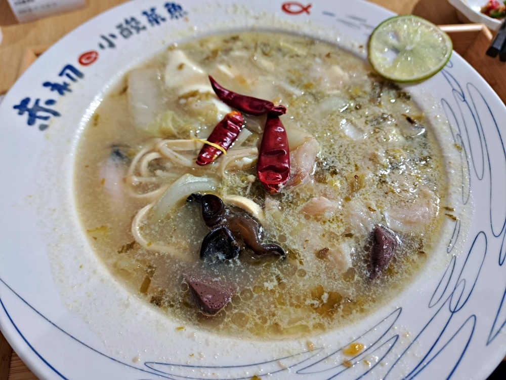 赤初 小酸菜魚-內湖 台北內湖酸菜魚 白飯、飲料吃到飽