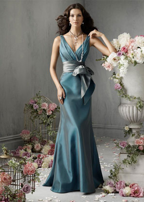 elegantbridesmaiddressw