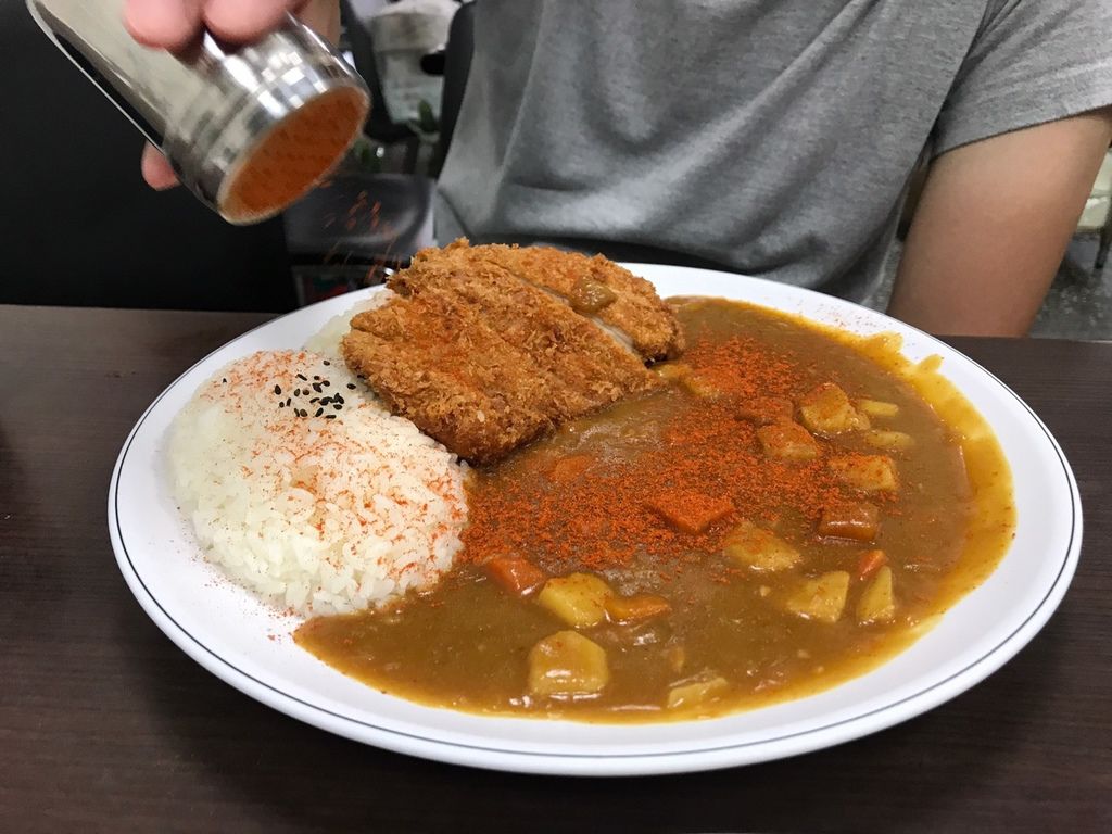 曾正日式咖哩－雞排咖哩飯－加飯