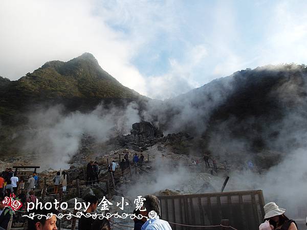 大湧谷火山口