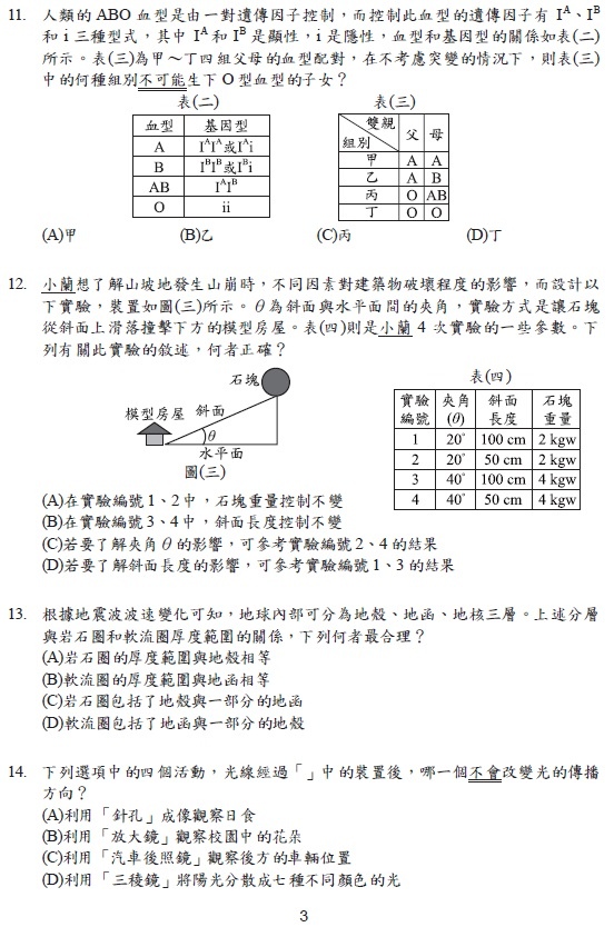 111國中會考自然題目解答案4.jpg