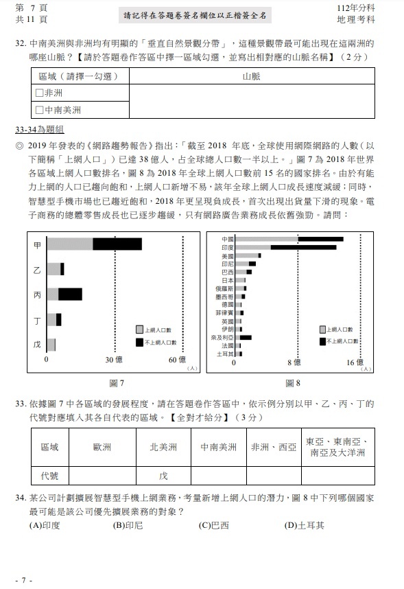 112分科測驗地理考題答案解答7.jpg