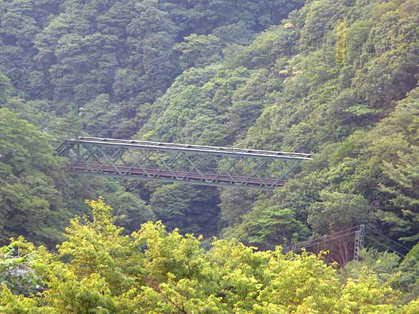 早川橋梁(山の鉄橋)