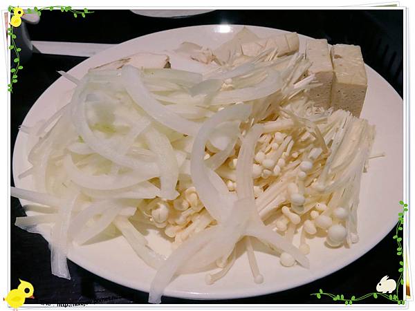 台北-本沐食堂-美味的壽喜燒吃到飽-菜盤