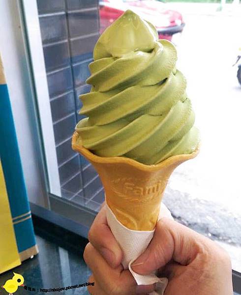 【全家抹茶霜淇淋】~4/30全國開賣門市~(二訪)