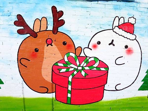 【台南善化】胡厝寮彩繪村-可愛的龍貓、馬來貘、老皮