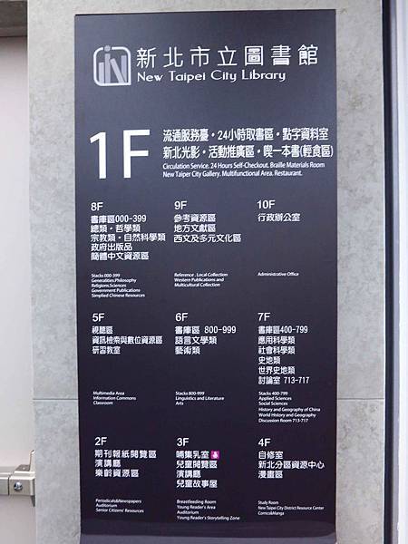 【新北市板橋圖書館】新北市立圖書館-24小時通宵夜貓子好去處-亞東醫院捷運站3號出口-地址貴興路愛買正對面