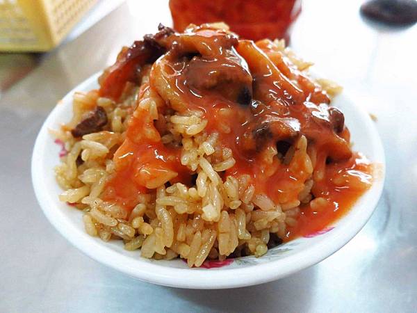 【三重】阿田油飯-粒粒分明不油不膩的油飯