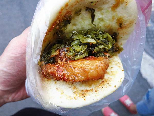 【三重早餐】無名刈包-超大控肉刈包-後竹圍街