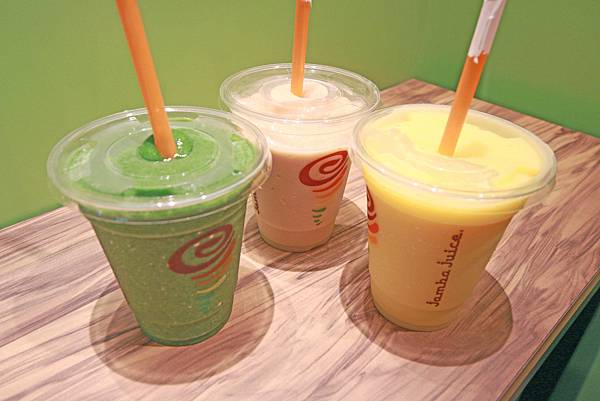 【台北餐廳】Jamba Juice-不是果汁也不是冰沙的果昔