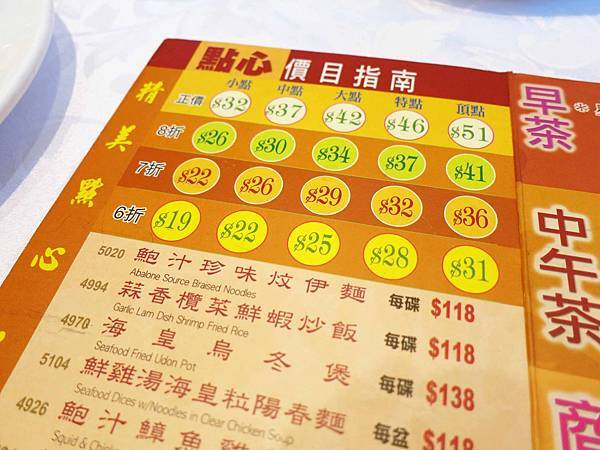 【香港自由行美食】金御海鮮酒家-早餐港點六折優惠