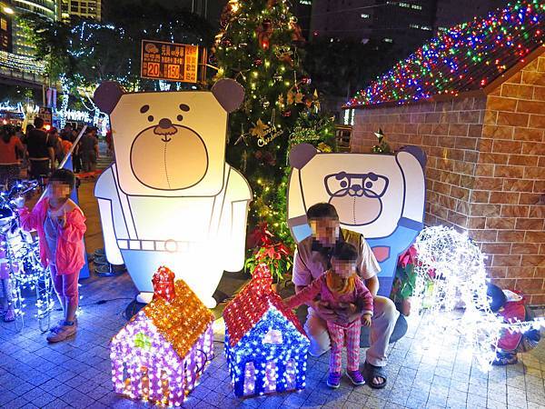 【板橋旅遊】2015新北市歡樂耶誕城-聖誕點燈