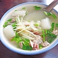 【新莊美食】阿明烏醋麵-美味的烏醋麵加骨仔肉湯