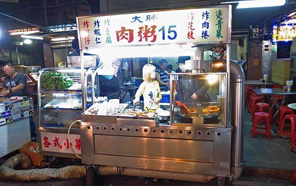 【台北萬華美食】大胖肉粥-15元超便宜銅板美食