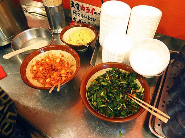 【大阪京都自由行】金龍拉麵-免費小菜、白飯吃到飽