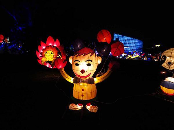 2016台北燈會、台北圓山花博公園燈節