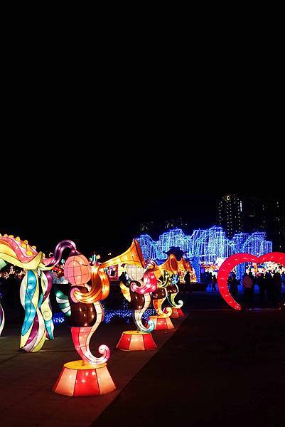 2016桃園燈會、桃園高鐵、青塘園、桃園國際棒球場台灣主燈晚會