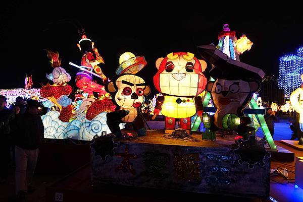 2016桃園燈會、桃園高鐵、青塘園、桃園國際棒球場台灣主燈晚會