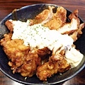 【東京美食】元祖バカ盛丼-500元銅板美食，15塊炸雞丼飯，份量爆表