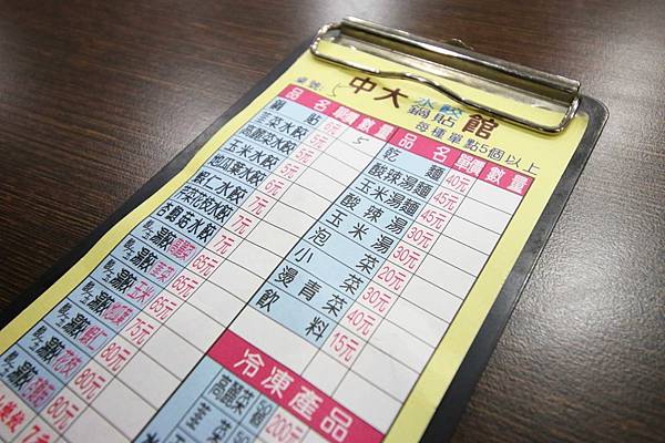 【新竹餐廳】中大水餃鍋貼館-五花十色的水餃