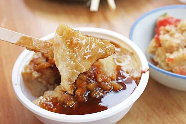 【台北美食】Ha婆蚵仔麵線手工餃子-特殊的特製辣蘿蔔‬蚵仔麵線