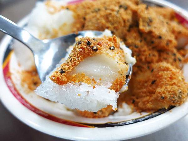 【台北美食】祥記純糖燒麻糬-特殊的冰火麻糬冰