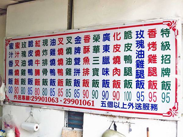 【新莊美食】榮華燒臘vs新鴨庄-三寶與巨無霸雞腿化成路便當店PK賽