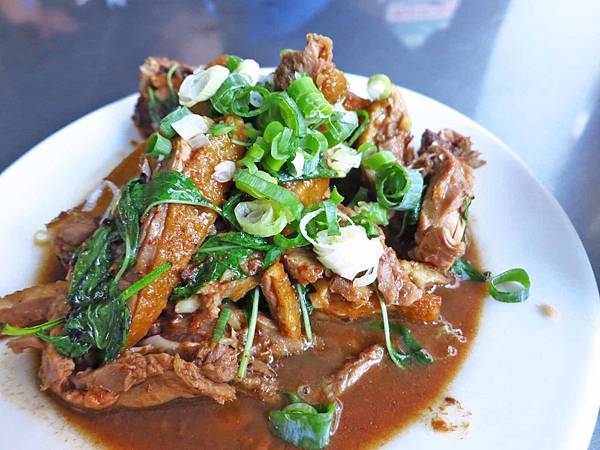 【新竹美食】原味鴨肉麵-香噴噴的炒鴨肉與鴨肉飯