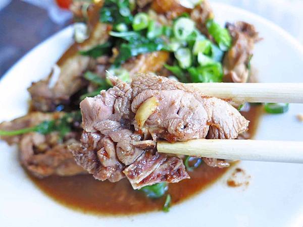 【新竹美食】原味鴨肉麵-香噴噴的炒鴨肉與鴨肉飯